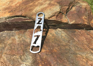 Bottle Opener - Maine 207 Area Code Bottle Opener Third Shift Fabrication 