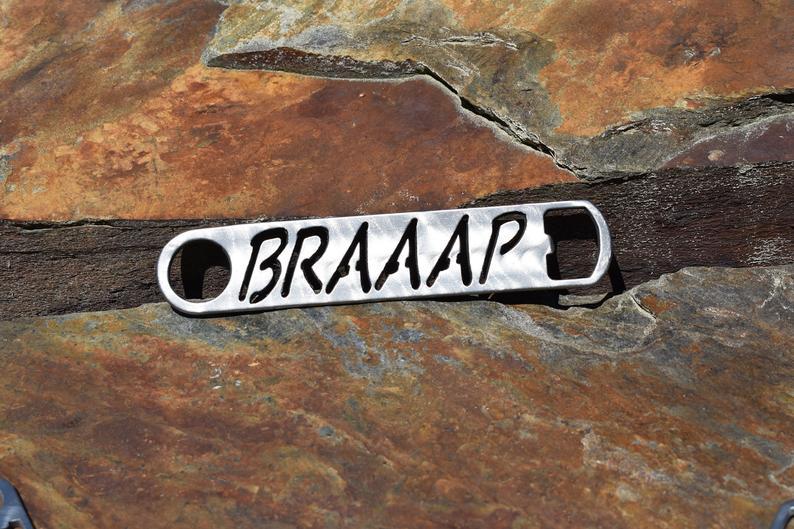 Bottle Opener - Snowmobile "Braaap" Bottle Opener Third Shift Fabrication 