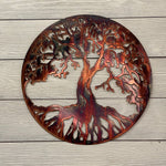 Classic Tree of Life Wall Art Third Shift Fabrication 15" | $75 Copper River 