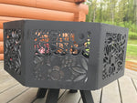 Octagon Fire Pit Third Shift Fabrication Flower 