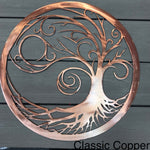 Starry Night Tree of Life - Personalized Wall Art Third Shift Fabrication 24" | $225 Classic Copper 