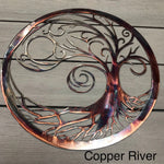 Starry Night Tree of Life Wall Art Third Shift Fabrication 15" | $75 Copper River 